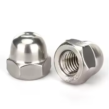 Hexagon domed nuts