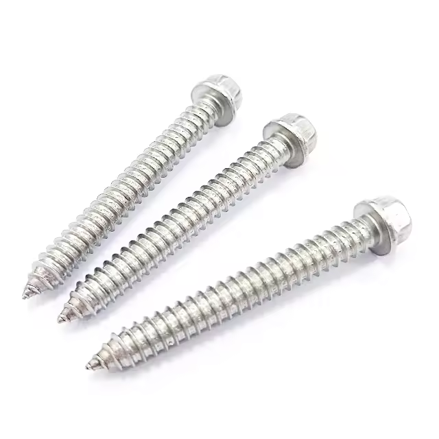 Hex flange wood screws